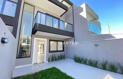 Sobrado com 3 dormitórios à venda por r$ 680.000,00 - balneário junara - matinhos/pr