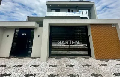 Sobrado com 3 dormitórios à venda, 196 m² por r$ 4.990.000,00 - balneário flamingo - matinhos/pr