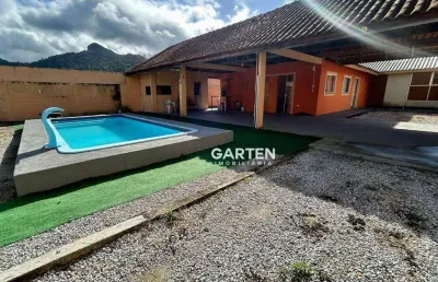 Casa com 3 dormitórios, 1 suíte, 100 m²  r$ 700.000 - bela vista - matinhos/pr
