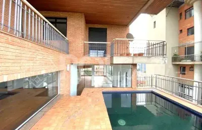 Cobertura duplex de 541,40 m² , 4 suítes, 6 vagas para venda ou locação na vila progredidor, região do morumbi.