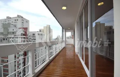 Cobertura em higienópolis: 4 quartos, 2 suítes, 3 salas, 5 banheiros, 2 vagas, 382m² em são paulo-sp!