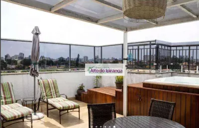 Cobertura com 4 dormitórios à venda, 160 m² por r$ 1.500.000,00 - jardim da saúde - são paulo/sp
