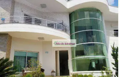 Sobrado com 5 dormitórios à venda, 548 m² por r$ 4.500.000,00 - colinas da anhangüera - santana de parnaíba/sp