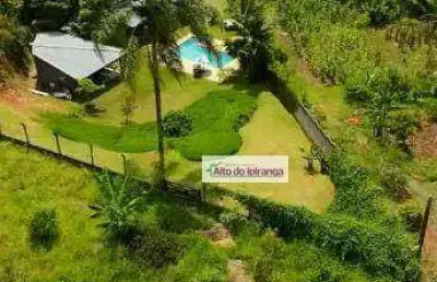 Chácara com 4 dormitórios à venda, 5500 m² por r$ 2.300.000,00 - parque agrinco - guararema/sp