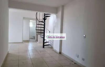 Cobertura com 1 dormitório para alugar, 146 m² por r$ 3.804,00/mês - jabaquara - são paulo/sp