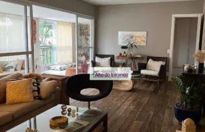 Apartamento com 4 dormitórios à venda, 168 m² por r$ 2.300.000,00 - alto do ipiranga - são paulo/sp