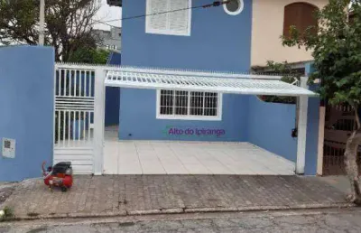 Sobrado com 2 dormitórios à venda, 90 m² por r$ 700.000,00 - alto do ipiranga - são paulo/sp