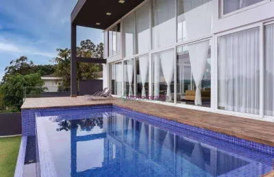Sobrado com 5 dormitórios à venda, 600 m² por r$ 7.500.000,00 - jardim são paulo ii - cotia/sp