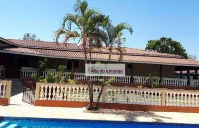 Chácara com 6 dormitórios à venda, 3000 m² por r$ 2.500.000,00 - sítios de recreio jardins de itaici - indaiatuba/sp