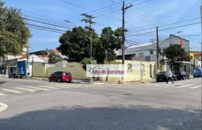 Terreno, 459 m² - venda ou aluguel  - ipiranga - são paulo/sp