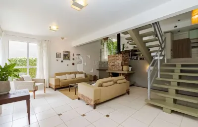 Casa com 3 quartos à venda na rua ottília reksidler, 228, são lourenço, curitiba, 262 m2 por r$ 1.300.000