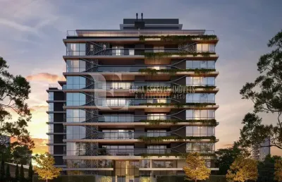 Apartamento com 3 quartos à venda na rua fernando simas, 869, mercês, curitiba, 210 m2 por r$ 3.884.940