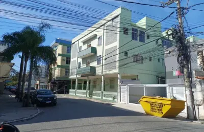 Apartamento para venda em cabo frio, centro, 1 dormitório, 2 banheiros, 1 vaga