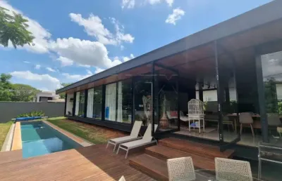 Casa em condomínio fechado com 3 quartos à venda na avenida mário ranieri, residencial villa dumont, bauru, 303 m2 por r$ 2.500.000