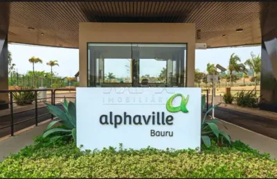 Terreno à venda na avenida adélia josé jorge, alphaville, bauru, 462 m2 por r$ 647.220