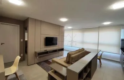 Apartamento com 1 quarto para alugar na rua araújo leite, vila santa tereza, bauru, 46 m2 por r$ 3.300