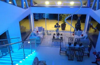 Casa em condomínio fechado com 4 quartos à venda na avenida comendador josé da silva martha, jardim shangri-lá, bauru, 950 m2 por r$ 5.900.000
