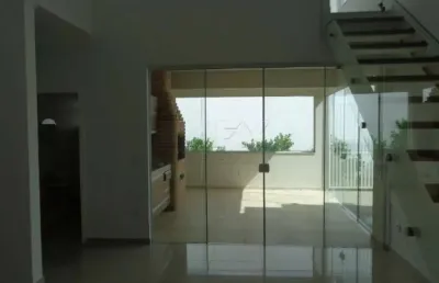 Casa em condomínio fechado com 3 quartos para alugar na avenida antenor de almeida, jardim colonial, bauru, 300 m2 por r$ 5.800