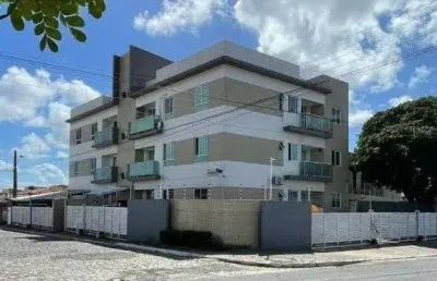 Apartamento com 2 dormitórios à venda, 60 m² por r$ 340.000,00 - bairro dos ipês - joão pessoa/pb