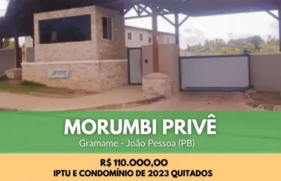 Apartamento com 2 dormitórios à venda por r$ 110.000 - gramame - joão pessoa/pb
