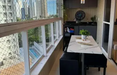 Apartamento com 4 dormitórios à venda, 130 m² por r$ 1.200.000,00 - miramar - joão pessoa/pb