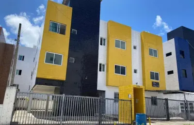 Apartamento com 2 dormitórios à venda por r$ 135.000,00 - gramame - joão pessoa/pb