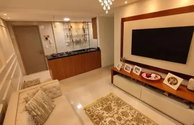 Flat com 2 dormitórios à venda, 58 m² por r$ 589.000,00 - bessa - joão pessoa/pb