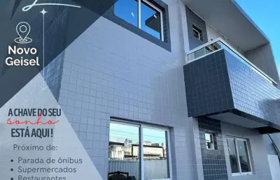 Apartamento com 2 dormitórios à venda por r$ 175.000 - novo geisel - joão pessoa/pb