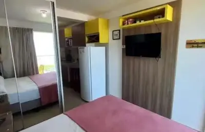 Flat com 1 dormitório à venda, 21 m² por r$ 280.000,00 - intermares - cabedelo/pb