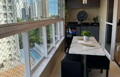 Apartamento com 4 dormitórios à venda, 131 m² por r$ 1.250.000,00 - miramar - joão pessoa/pb