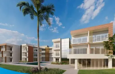 Apartamento com 1 dormitório à venda, 19 m² por r$ 159.800 - jacumã - conde/pb