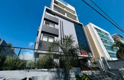 Flat com 1 dormitório à venda, 18 m² por r$ 370.000,00 - jardim oceania - joão pessoa/pb