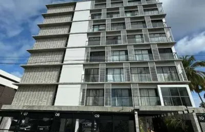 Apartamento com 1 dormitório à venda, 28 m² por r$ 350.000 - intermares - cabedelo/pb