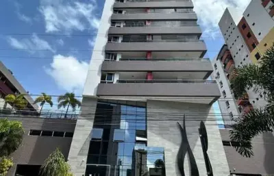 Apartamento com 3 dormitórios à venda, 107 m² por r$ 1.250.000 - tambaú - joão pessoa/pb