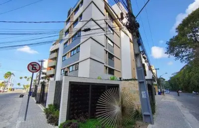 Flat com 1 dormitório à venda, 28 m² por r$ 430.000,00 - cabo branco - joão pessoa/pb