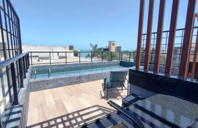 Flat com 1 dormitório à venda, 21 m² por r$ 295.000,00 - jardim oceania - joão pessoa/pb