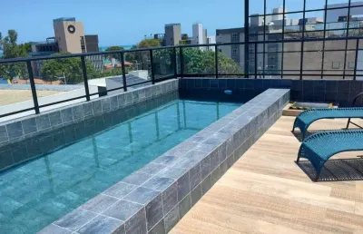 Flat com 1 dormitório à venda, 21 m² por r$ 305.000,00 - jardim oceania - joão pessoa/pb