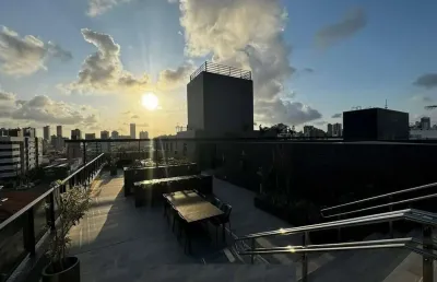 Flat com 1 dormitório à venda, 29 m² por r$ 570.000,00 - jardim oceania - joão pessoa/pb
