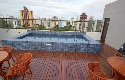 Flat com 1 dormitório à venda, 23 m² por r$ 230.000,00 - intermares - cabedelo/pb