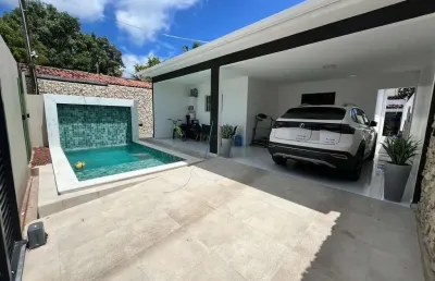 Casa com 2 dormitórios à venda, 200 m² por r$ 380.000 - paratibe - joão pessoa/pb