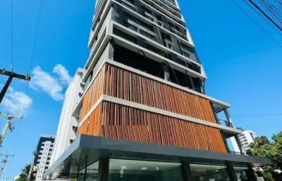 Flat com 1 dormitório à venda, 30 m² por r$ 350.000,00 - manaíra - joão pessoa/pb