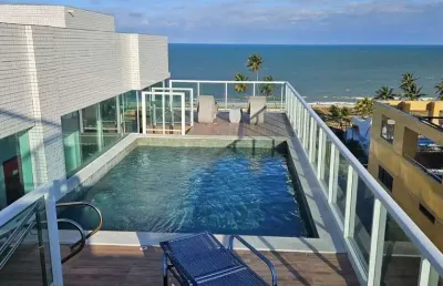 Flat com 1 dormitório à venda, 30 m² por r$ 360.000,00 - jardim oceania - joão pessoa/pb