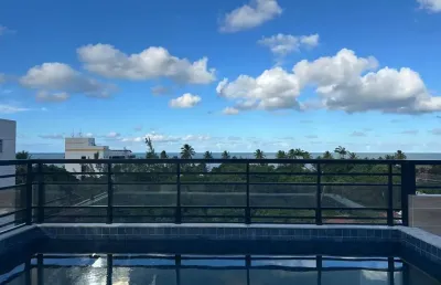 Flat com 1 dormitório à venda, 30 m² por r$ 450.000,00 - cabo branco - joão pessoa/pb