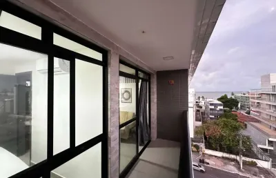 Apartamento com 1 dormitório à venda, 30 m² por r$ 450.000 - jardim oceania - joão pessoa/pb