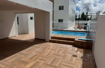 Apartamento com 2 dormitórios à venda por r$ 161.100 - gramame - joão pessoa/paraíba