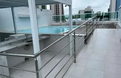 Apartamento com 2 dormitórios à venda, 64 m² por r$ 450.000,00 - manaíra - joão pessoa/pb