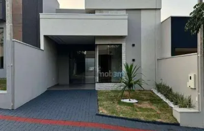 Casa com 3 dormitórios à venda, 88 m² por r$ 579.000,00 - loteamento morada das flores - cambé/pr