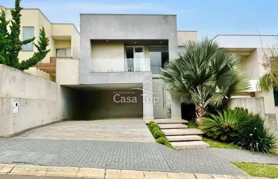 Residência semimobiliada à venda condomínio villa toscana - oficinas