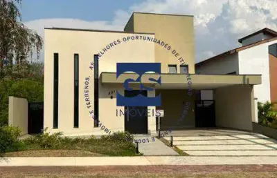 Casa em condomínio para aluguel , 3 quartos condomínio lagos dicaraí- salto/sp