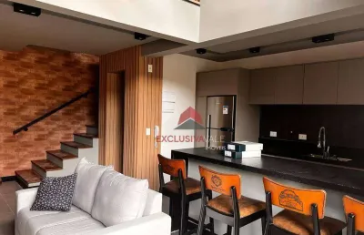 Apartamento com 1 dormitório para alugar, 78 m² por r$ 5.870,00/mês - parque residencial aquarius - são josé dos campos/sp